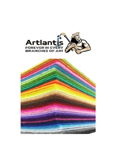 Pembe Keçe 50x70 Cm 2.0 Mm 1 Adet Renkli Hobi Keçesi Elişi Keçesi Anasınıfı Kreş Okul Öncesi
