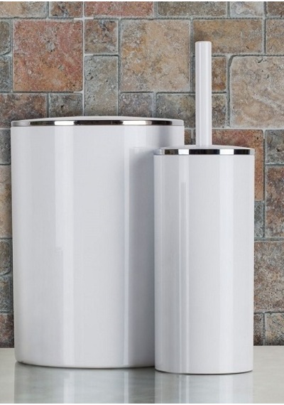 Primanova Lenox 2 Parça Banyo Seti Beyaz
