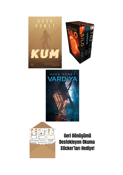 Kum + Wool Serisi Kutulu Set 3 Kitap + Vardiya Wool Serisi 2. Kitap