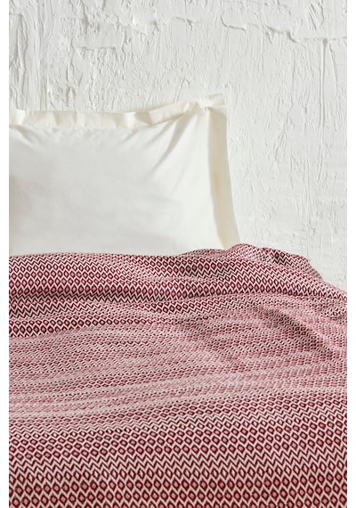Karaca Home Levi Bordo Çift Kişilik Pike Bordo