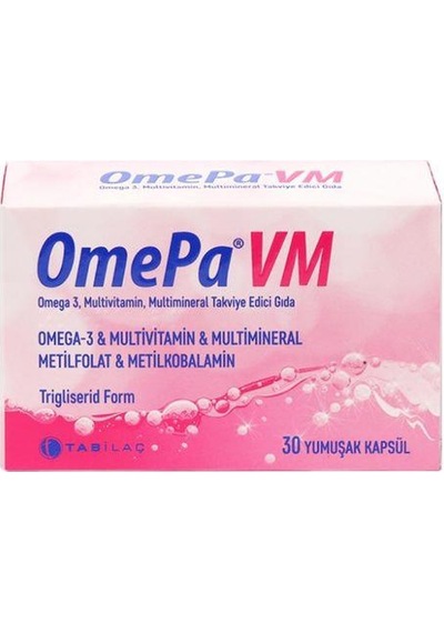 Omepa Vm 30 Yumuşak   Kapsül