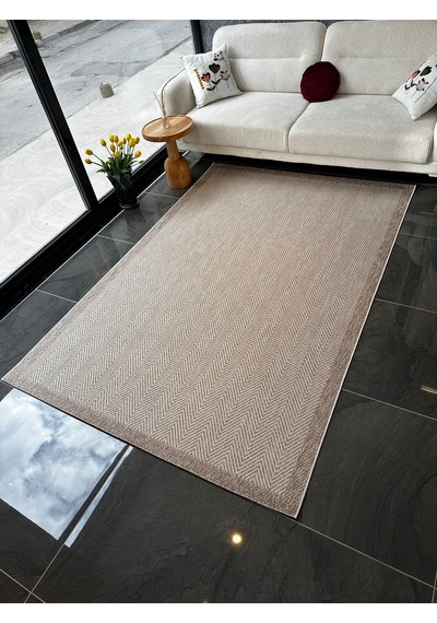 Sisal Halı Salon, Oturma, Yatak Odası Halısı 160x230 Desen Kodu 79271-070 Bej
