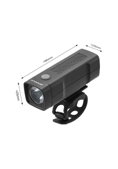 Şarjlı Bisiklet Scooter Fener Bisiklet Led Ön Farı Güçlü Minimal Fener Çok Renkli