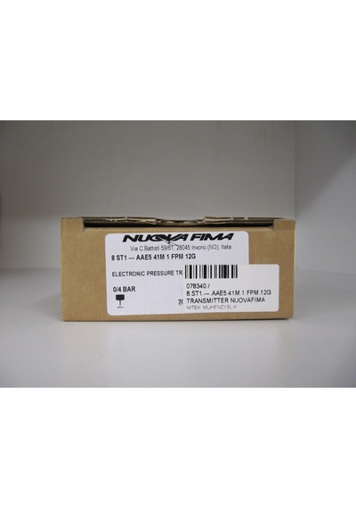 Nuovafima 8.st1.---.aae5.41m.1.fpm.12g Pressure Trasmitter