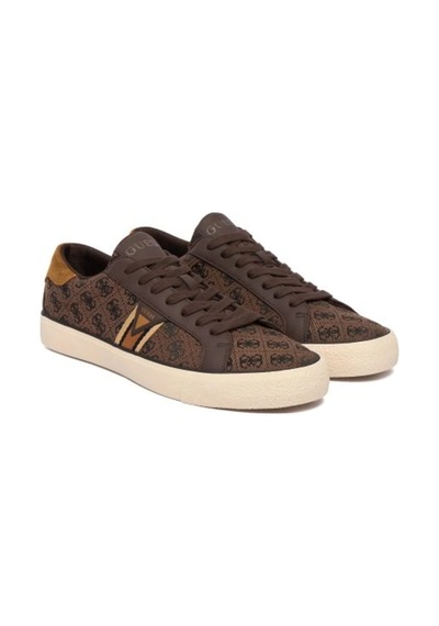 Guess Davor Erkek Sneaker Fmpdavfal12 Kahve