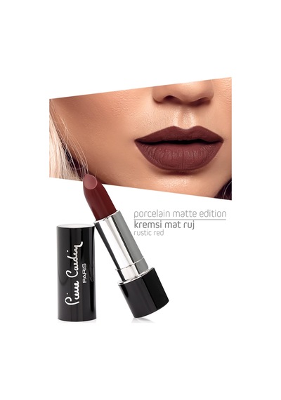 Pierre Cardin Porcelain Matte Edition Lipstick - Rustic Red -209