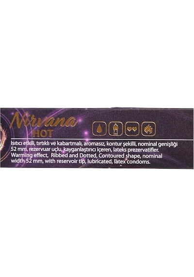 Nirvana Hot Prezervatif 10 Adet