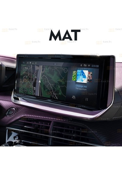 Peugeot 2008 Uyumlu 10 Inç Mat Navigasyon 9h Nano Ekran Koruyucu 2024-2026
