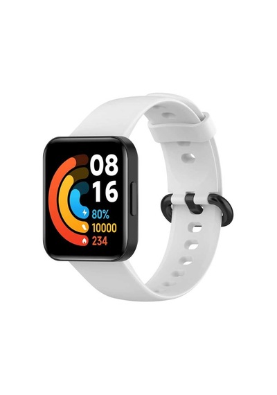 Xiaomi Redmi Watch 2 Lite Uyumlu Klasik Zore Kordon-beyaz