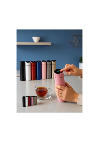 Taşınabilir Çelik Termos 250 Ml Yüksek Isı Koruma Altın