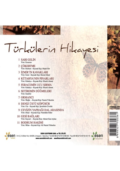 Mustafa Oruç - Türkülerin Hikayesi (Cd)