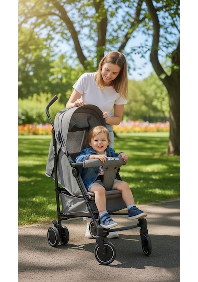 Maxi Taxi Floki Tam Yatarlı Alüminyum Baston Bebek Arabası