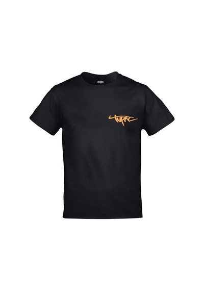 Kalic Studio 2pac Tupac Shakur Ön Arka Baskılı Unisex Siyah Siyahorj357