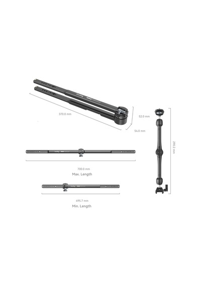 Smallrig Md4362 X Kameralar İçin Magic Arm Kiti