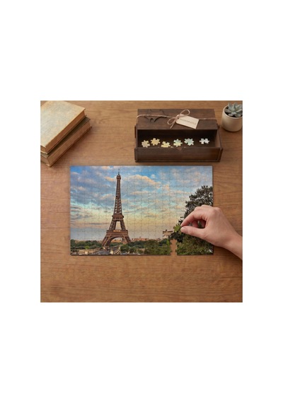 Ormanda Geyik Tasarımı 240 Parça Ahşap Puzzle Ahşap Kutuda Mpy60313