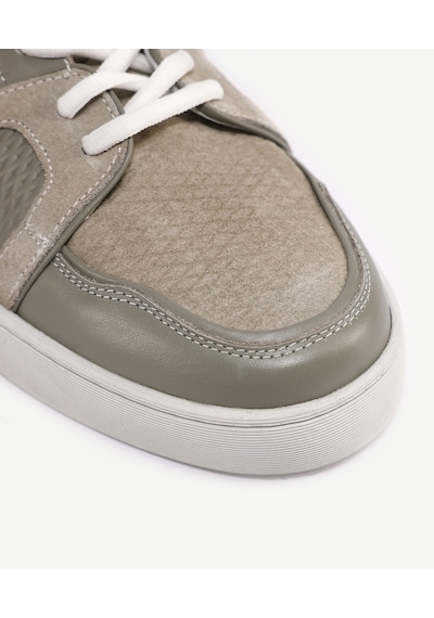 Yargıcı Deri-süet Detaylı Sneaker 24yeay4473x 007 Haki