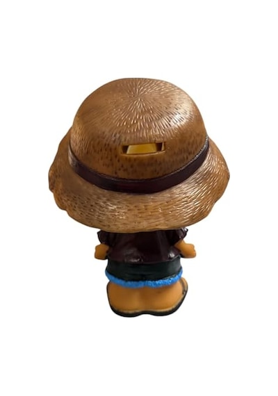 Piece Luffy Figürlü Kumbara Plastik 20 Cm Mor