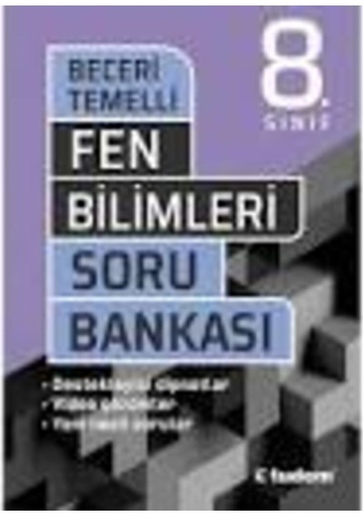 8 Sınıf Fen Bilimleri Beceri Temelli Soru Bankası