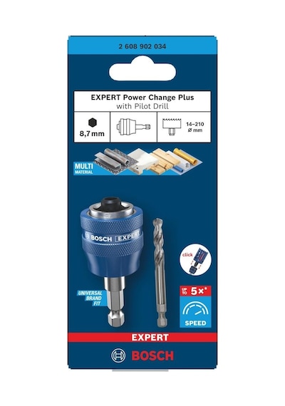 Bosch Expert Altıgen Girişli Hss-g Hızlı Değişim Panç Adaptörü 2608902034