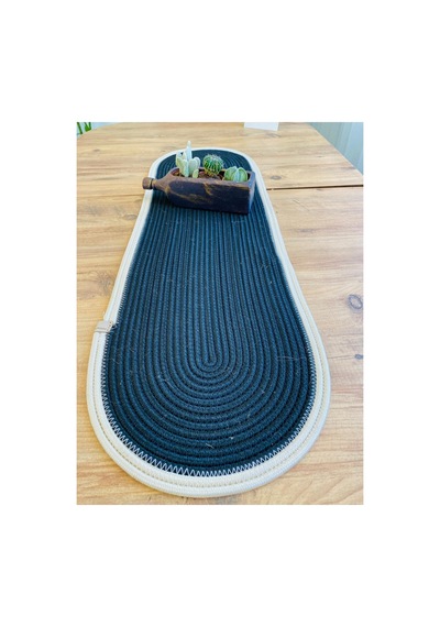 Jüt, Hasır, Dekoratif Masa Örtüsü, Runner 30x80 Cm, Amerikan Servis, Sehpa Örtüsü, Bohem Tarzı Siyah Krem Siyah Krem Jüt, Hasır, Dekoratif Masa Örtüsü, Runner 30x80 Cm, Amerikan Servis, Sehpa Örtüsü, Bohem Tarzı Siyah Krem Siyah Krem