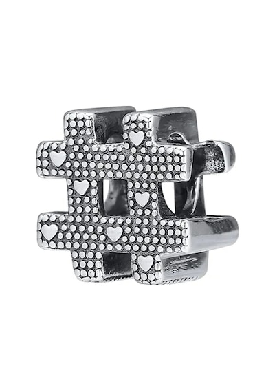 Nur Silver Hashtag Sembolü Gümüş Charm Nur-bl01069