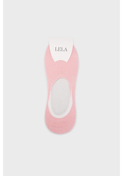 Lela Yumuşak Pamuklu Örme Babet Bayan Çorap 0070004 Pembe