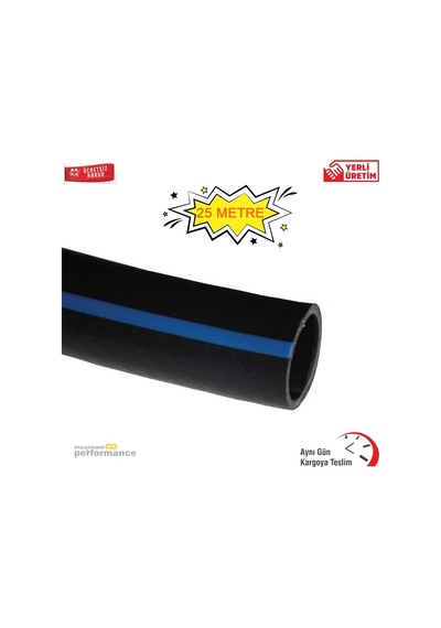 Süper Tulpan Bahçe Sulama Hortumu 1/2 Thermo Hortum 25 Metre