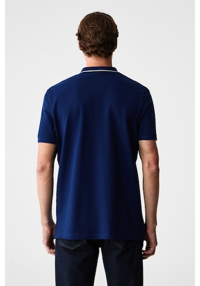 Grimelange Rhodes Erkek Lacivert Polo Yaka T-shirt Lacivert