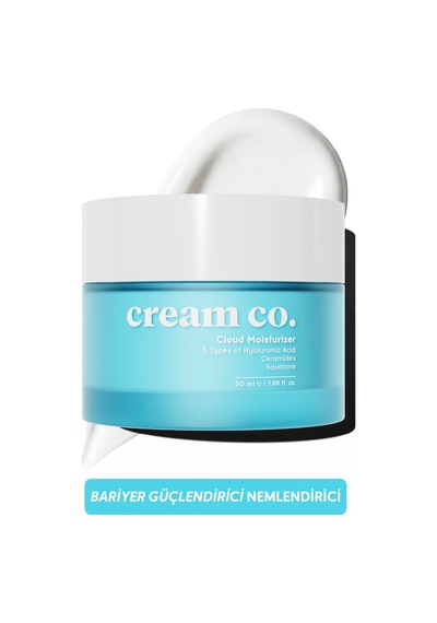 Su Bazlı Bariyer Güçlendirici Cloud Moisturizer Nemlendirici Yüz Kremi 50 Ml Tüm Cilt Tipleri