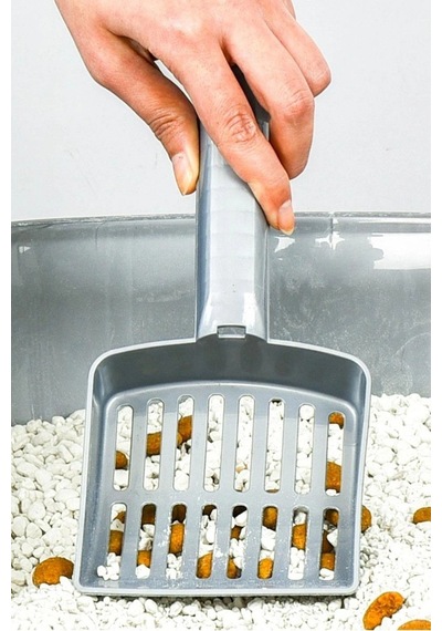 Durukar Plastik Evcil Hayvan Kedi Kumu Temizleme Eleme Küreği