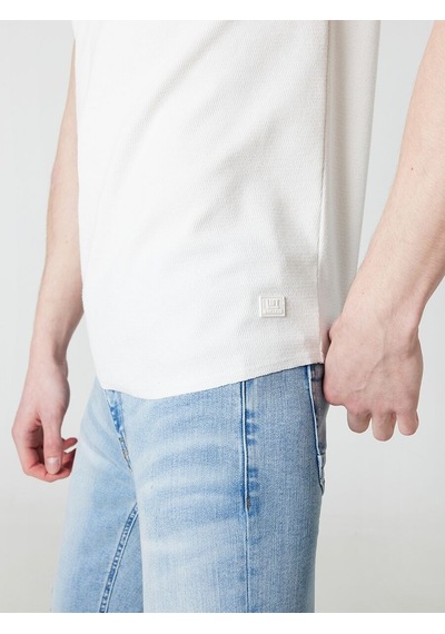 LOFT Regular Fit Erkek Tshirt K.kol Lf2029954 Q1.v1 Beyaz