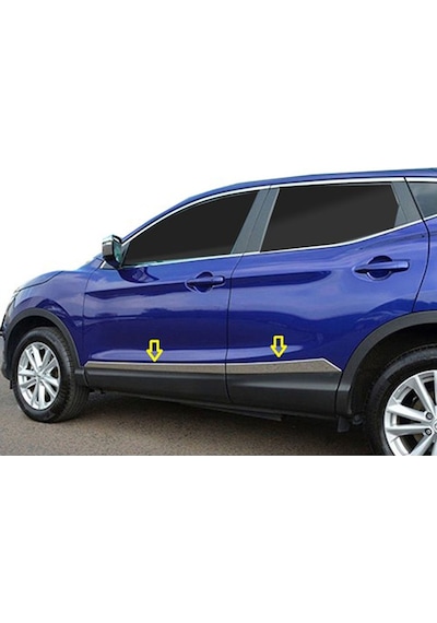 Nissan Qashqai Yan Kapı Çıtası Krom 2014-2015-2016-2017-2018-2019