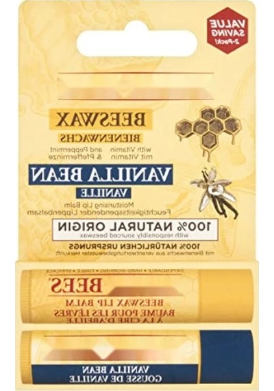 2'li Doğal Lip Balm Seti Balmumu + Vanilya