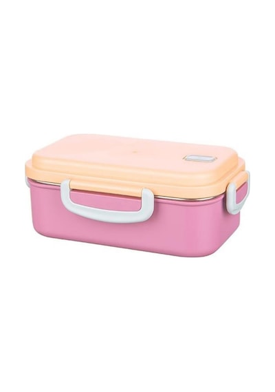 Titiz Plastik Aura 2 Bölmeli Beslenme Kabı 150-300 Ml Pembe