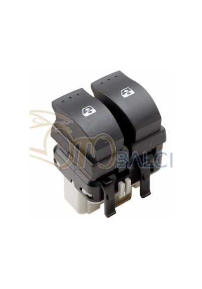 Renault Megane 2 Cam Açma Dügmesi Anahtari Otomatikli Gri Soket 264841986