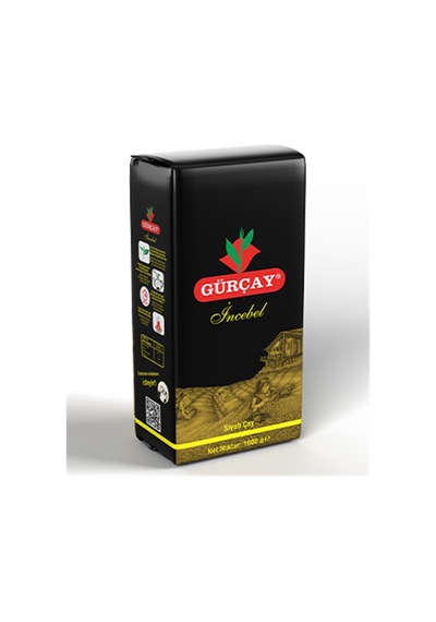 Gürçay İncebel 1000 Gr / 1 Kg Geleneksel Türk Çayı, Yoğun Aroma Ve Berrak Dem Özelliğiyle Günlük Çay Keyfi