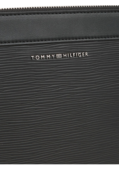 Tommy Hilfiger Th Busıness Saffıano Pouch Erkek Siyah Çanta - Am0am14823
