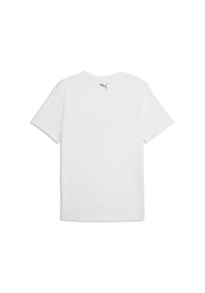 Puma Erkek Grafik Baskılı Antrenman Tişörtü 528531 02 Beyaz