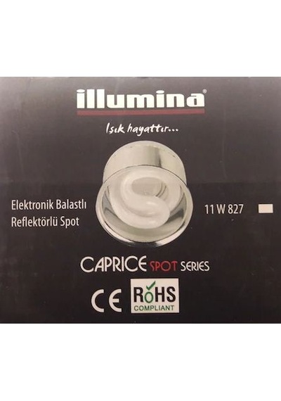 ILLUMINA ELEKTRONİK BALASTLI REFLEKTÖRLÜ SPOT BEYAZ IŞIK