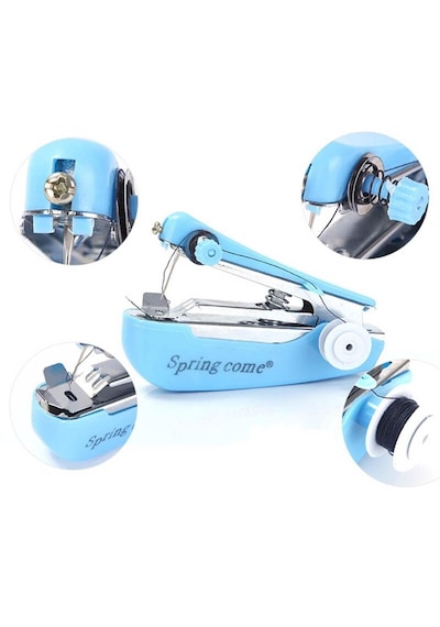 Spring Come Mini Kolay Seyehat Ve Ev Tipi El Dikiş Dikme Makinası Standart