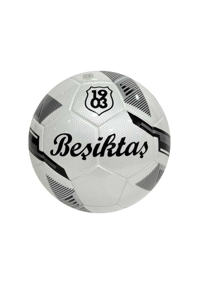 Beşiktaş Premium Lisanslı Futbol Topu Beyaz