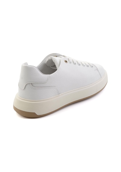 Bambi Beyaz Floter Hakiki Deri Erkek Sneaker E01401120740