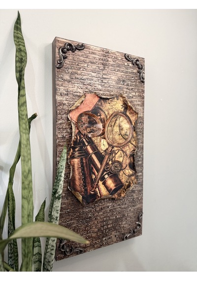 Atlas Vintage Rölyef Pano