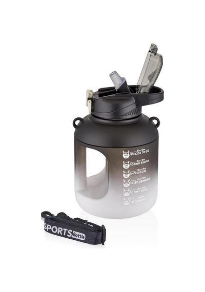 Vagonlife Vgn2302 1100ml Siyah Matara Siyah - Beyaz
