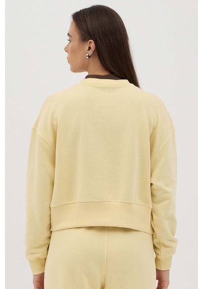 Buly Cozy Bisiklet Yaka Sweatshirt Butter Sarı