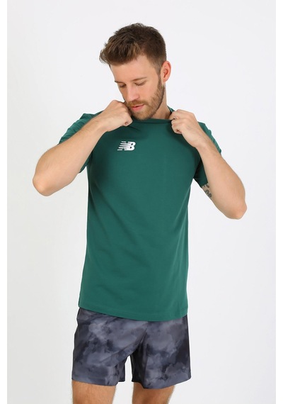 New Balance Tst2235-spg Erkek Tişört Yeşil