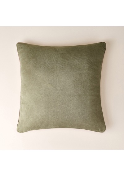 Soft Meli Kırlent - Yeşil - 50x50 Cm Çok Renkli