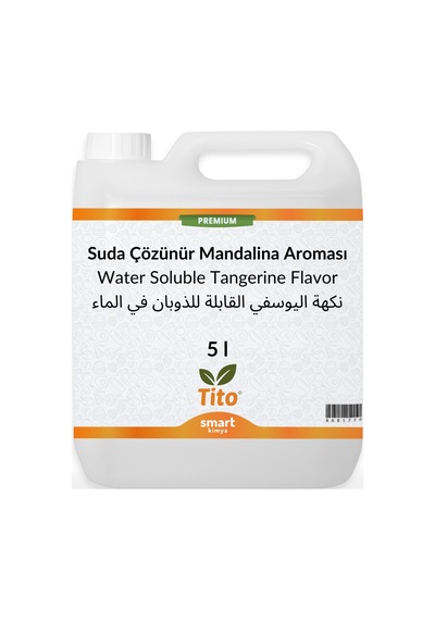 Premium Mandalina Aroması Suda Çözünür 5 Litre