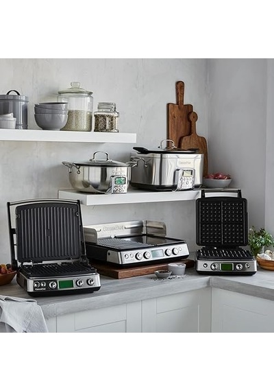 Xl 45 Cm Smart Grill Izgara 2200 W, 3 Ü 1 Arada Dumansız Kapalı Izgara & Sac, Thermolon Volt Seramik Yapışmaz, Lcd Ekran