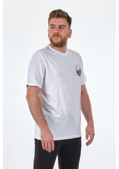 Lumberjack Bisiklet Yaka Baskılı Beyaz Erkek T-shirt 2s11otbl3fx 001